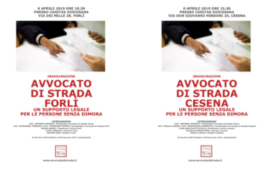 Due nuove sedi di Avvocato di strada a Forlì e Cesena
