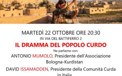 22.10.19 “Il dramma del popolo curdo”