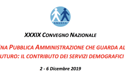 Una pubblica amministrazione che guarda al futuro, il contributo dei servizi demografici