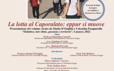 La lotta al Caporalato: eppur si muove