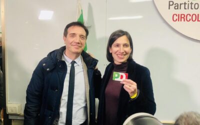 Benvenuta Elly Schlein al circolo del Partito Democratico della Bolognina 😃