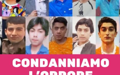 CONDANNIAMO L’ORRORE IRANIANO