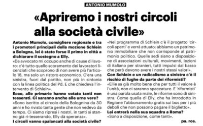 CIRCOLI DEL PD APERTI